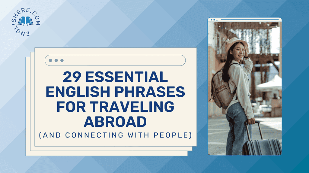 travel phrases in english